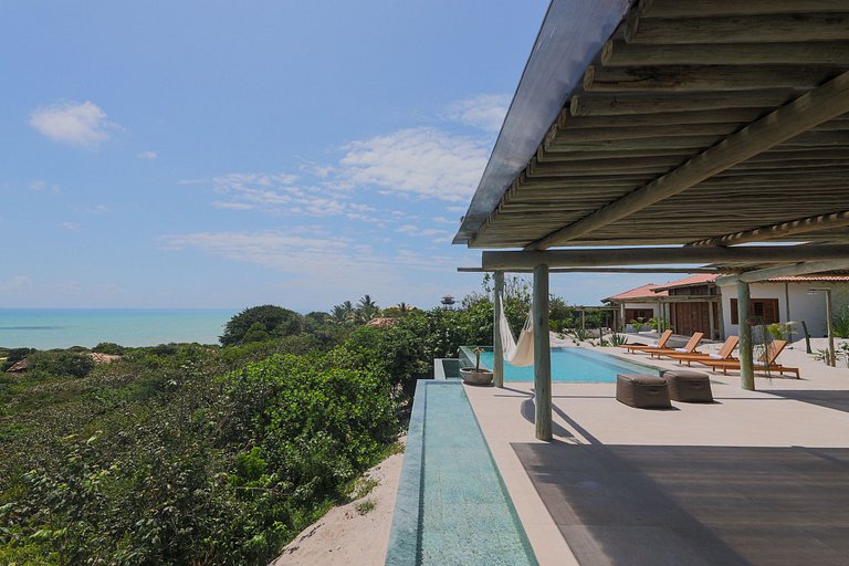 Pip014 - Casa luxuosa com vista panorâmica em Pipa