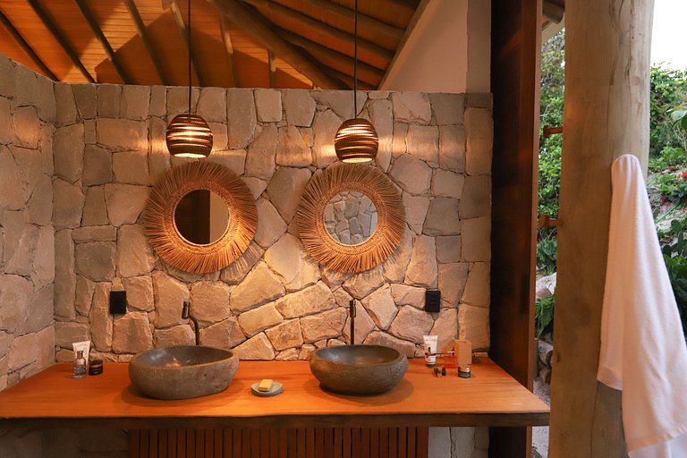 Pip014 - Casa luxuosa com vista panorâmica em Pipa