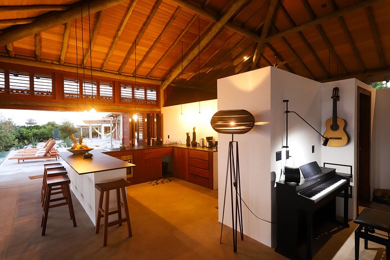 Pip014 - Maison de luxe avec vue panoramique à Pipa