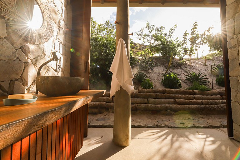 Pip014 - Casa luxuosa com vista panorâmica em Pipa