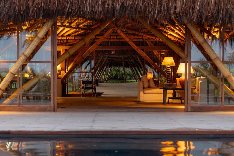 Bah176 - Charmante maison de plage à Serra Grande