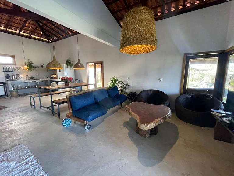 Bah258 - Hermosa casa de playa en Caraíva