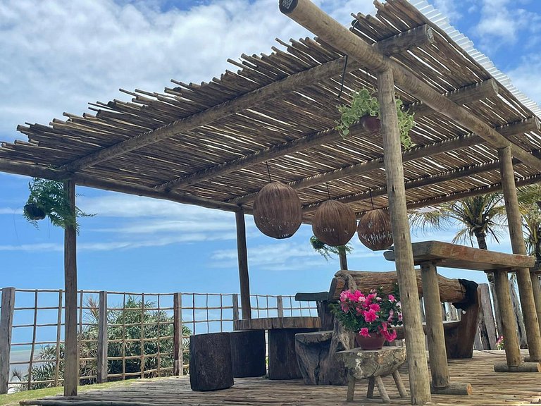 Bah258 - Hermosa casa de playa en Caraíva