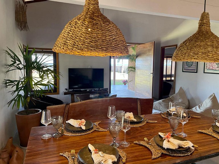 Bah258 - Beautiful beach house in Caraíva