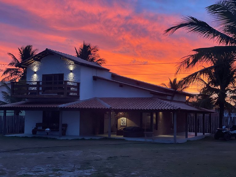 Bah258 - Hermosa casa de playa en Caraíva