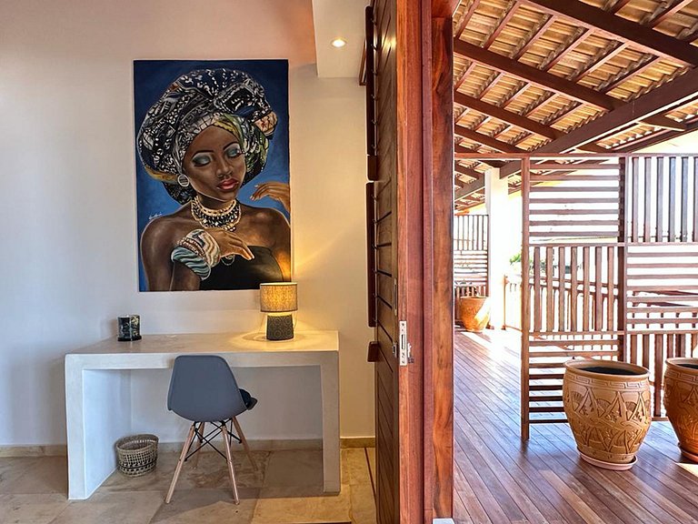 Cea017 - Excelente villa frente al mar en Guajiru