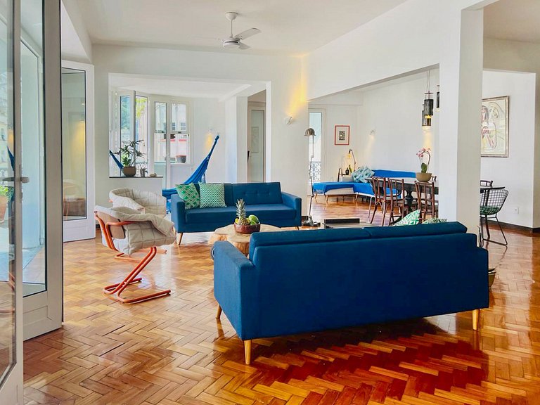 Rio155 - Apartamento cerca del Palacio de Copacabana