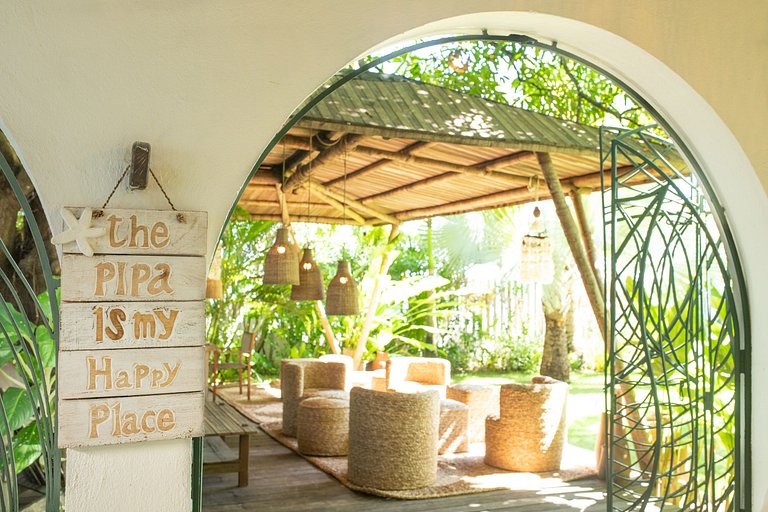 Pip015 - Amplia casa de playa en Pipa