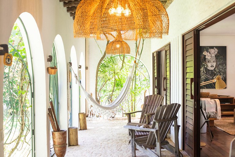 Pip015 - Amplia casa de playa en Pipa