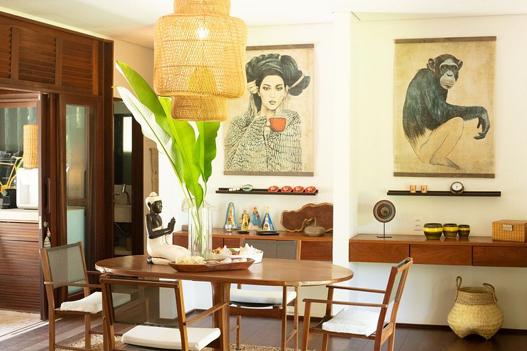 Pip015 - Amplia casa de playa en Pipa