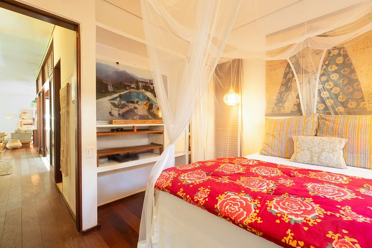 Pip015 - Amplia casa de playa en Pipa