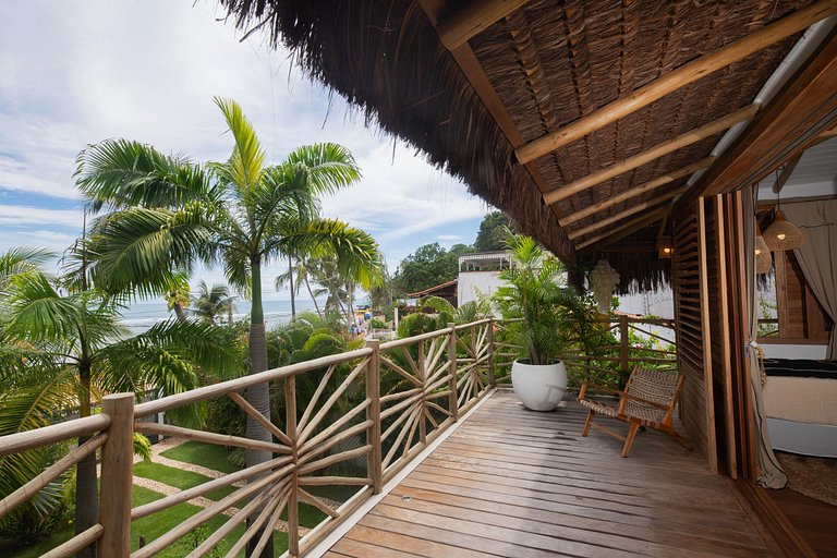 Pip015 - Amplia casa de playa en Pipa