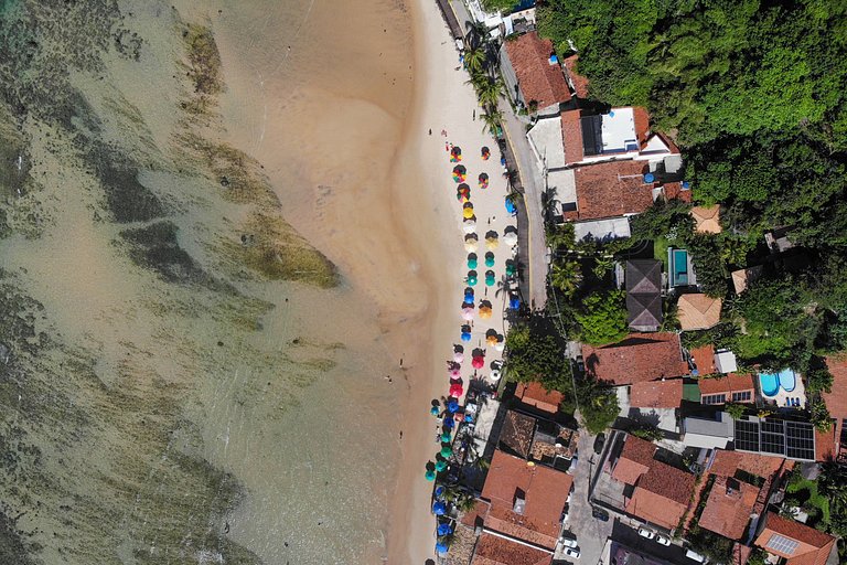 Pip015 - Amplia casa de playa en Pipa