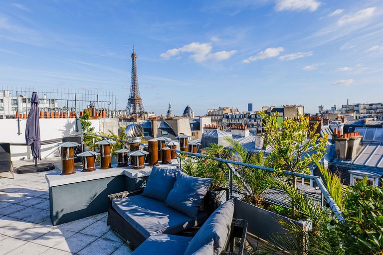 Par189 - 3 bedroom penthouse in Muette