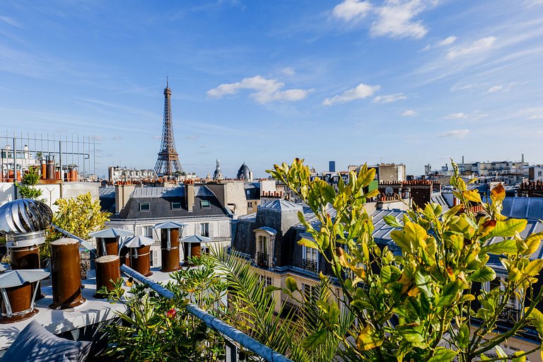 Par189 - 3 bedroom penthouse in Muette