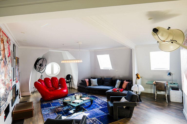 Par189 - 3 bedroom penthouse in Muette