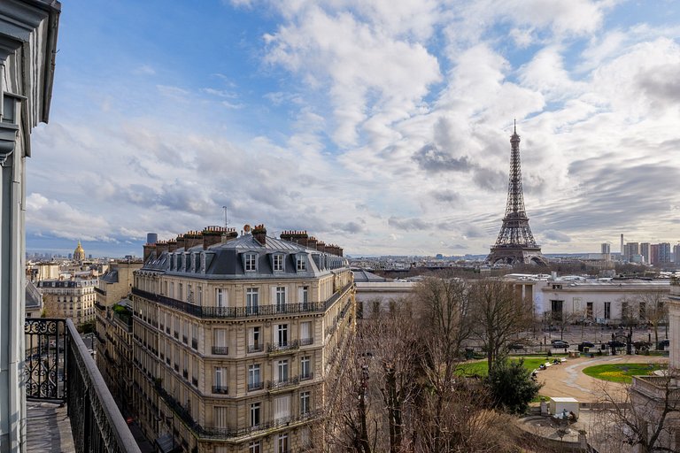 Par117 - Appartement de 3 chambres avec vue