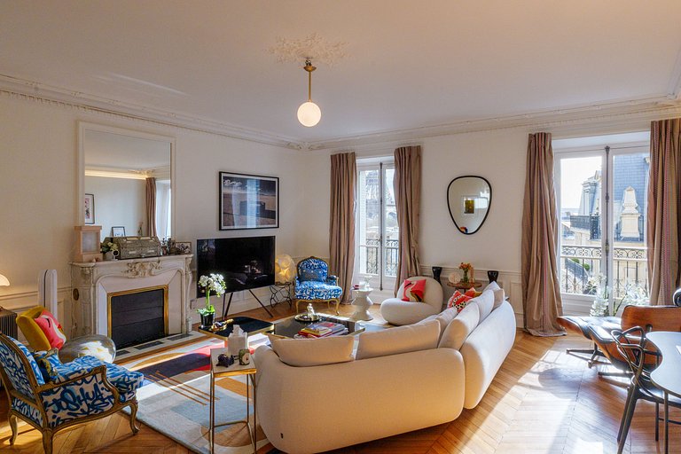Par117 - Appartement de 3 chambres avec vue