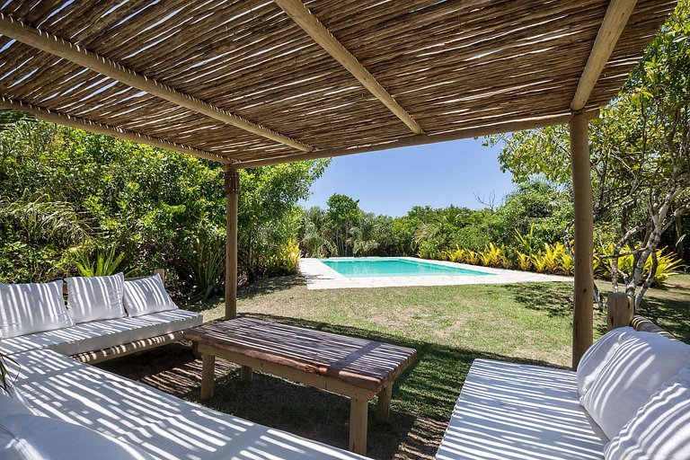 Bah100 - House on the beach in Itapororoca beach