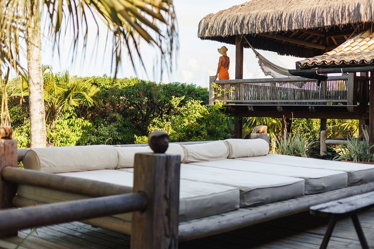 Bah100 - Maison sur la plage de Itapororoca