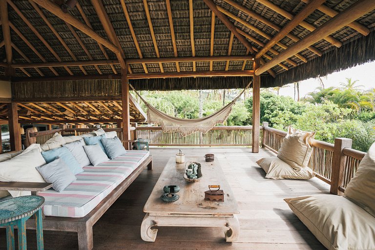 Bah100 - Maison sur la plage de Itapororoca