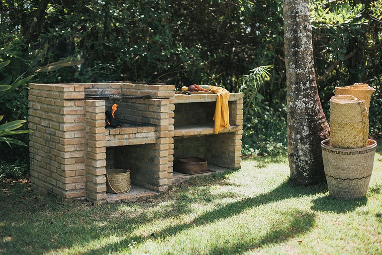 Bah100 - Casa pé na praia na Praia de Itapororoca