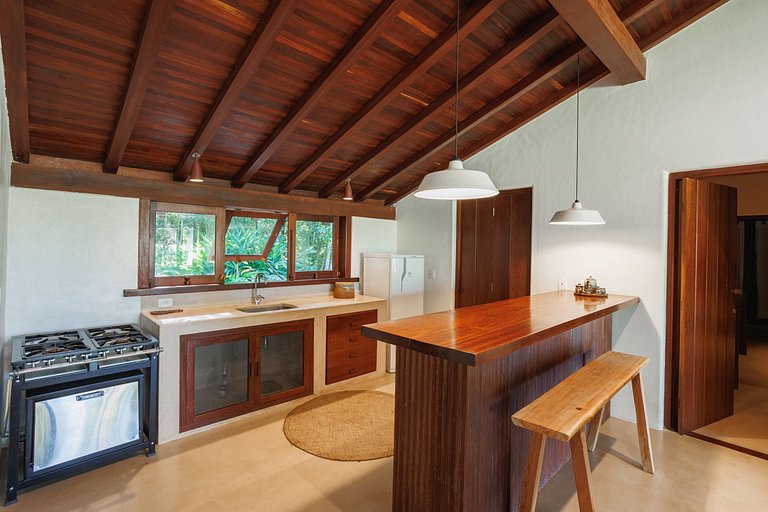 Bah100 - Casa pé na praia na Praia de Itapororoca