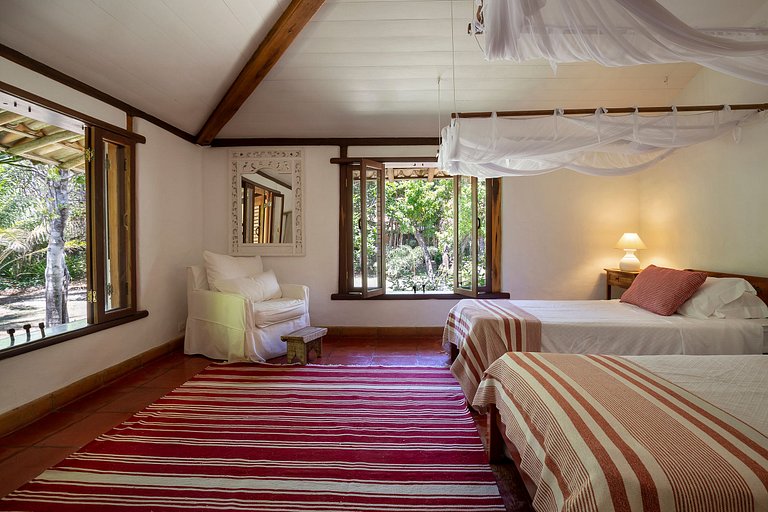 Bah100 - Casa pé na praia na Praia de Itapororoca