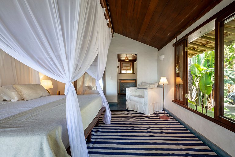 Bah100 - Maison sur la plage de Itapororoca