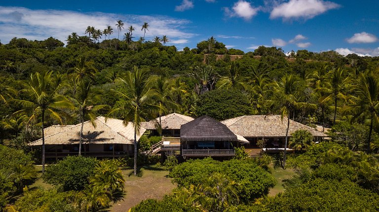 Bah100 - Maison sur la plage de Itapororoca