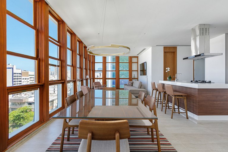 Rio043 - Luxuoso apartamento em Ipanema