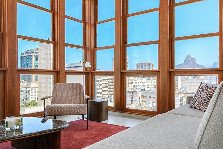 Rio043 - Luxuoso apartamento em Ipanema