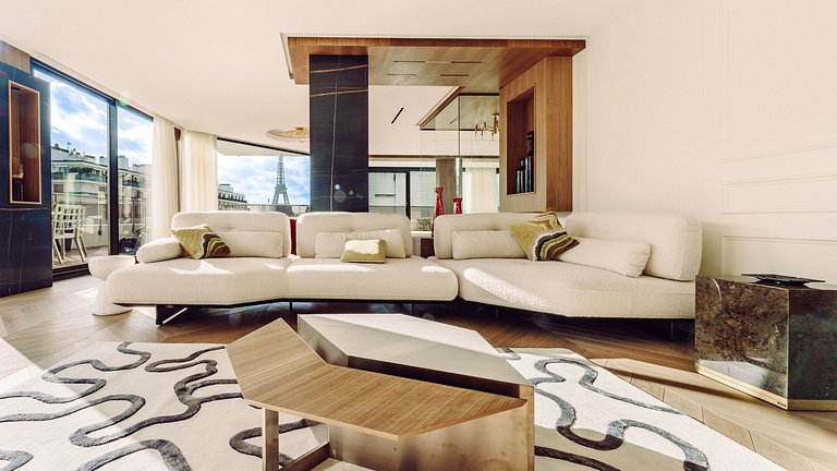 Par096 - Luxury penthouse on Avenue Montaigne