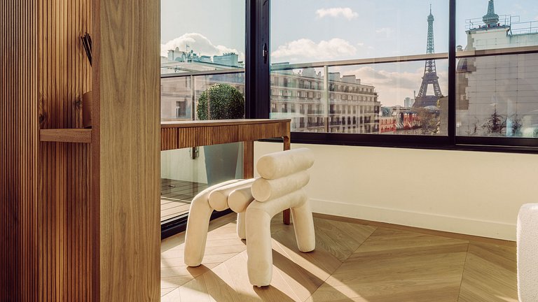 Par096 - Penthouse de luxe sur l'Avenue Montaigne