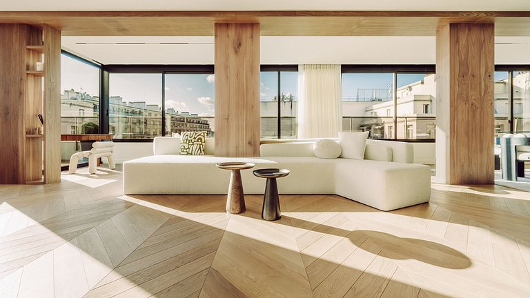 Par096 - Luxury penthouse on Avenue Montaigne