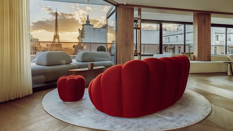 Par096 - Luxury penthouse on Avenue Montaigne