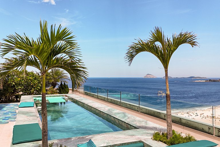 Rio001 - Penthouse avec piscine en front de mer