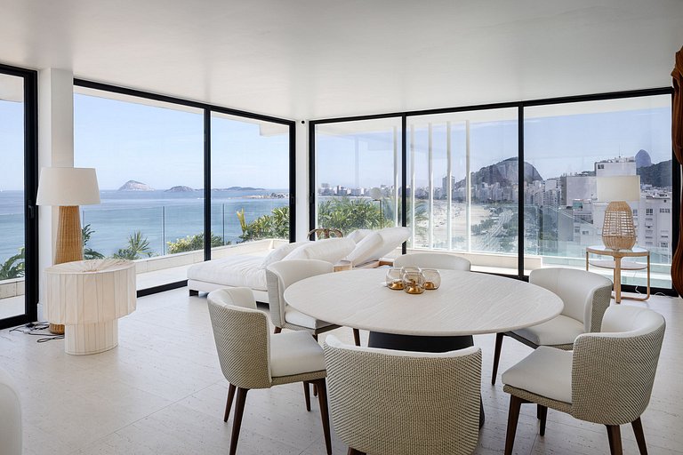 Rio001 - Exclusive Beachfront Penthouse in Copacabana for Sa
