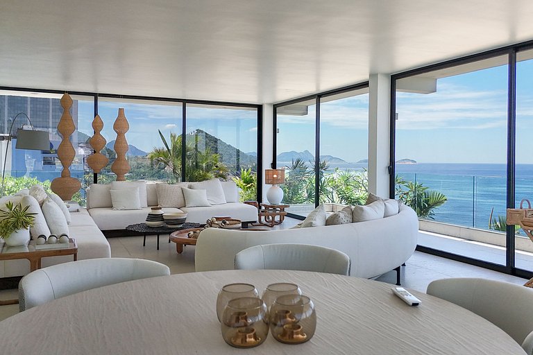 Rio039 - Breathtaking beachfront penthouse in Rio