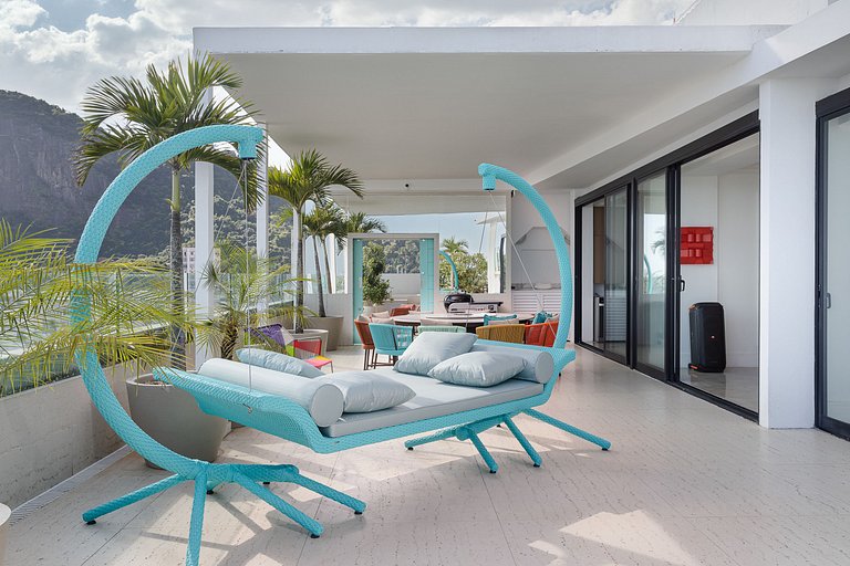 Rio039 - Cobertura frente-mar em Copacabana