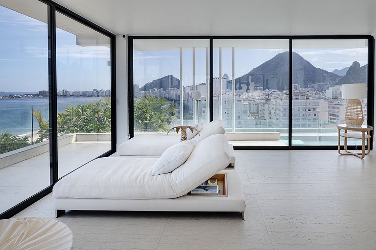 Rio039 - Breathtaking beachfront penthouse in Rio