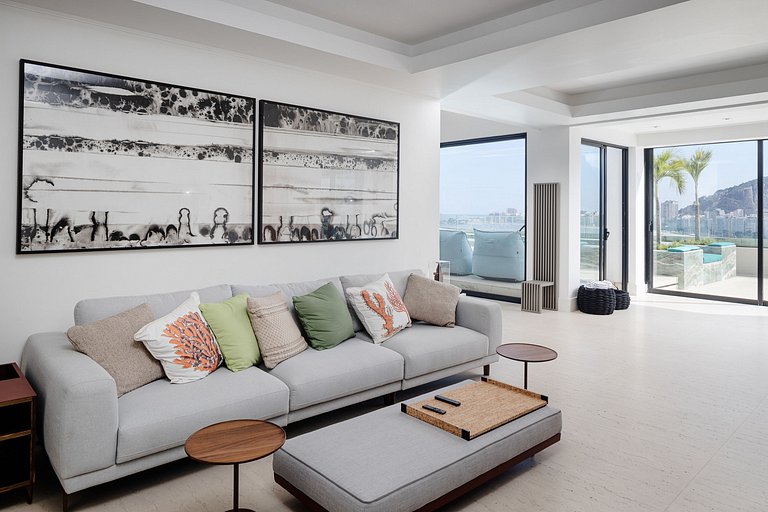 Rio039 - Breathtaking beachfront penthouse in Rio