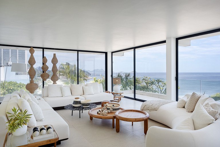 Rio039 - Breathtaking beachfront penthouse in Rio