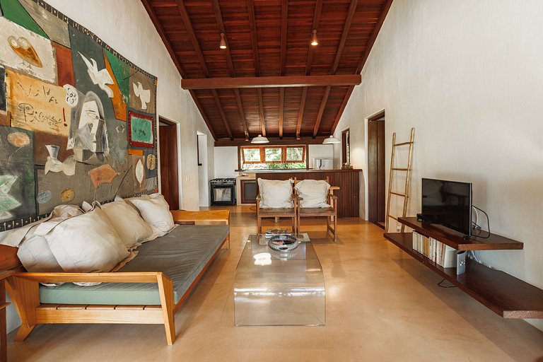 Bah100 - Maison sur la plage de Itapororoca