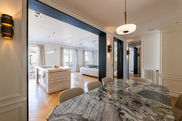 Par108 - Apartamento de luxo com 2 quartos em suíte.