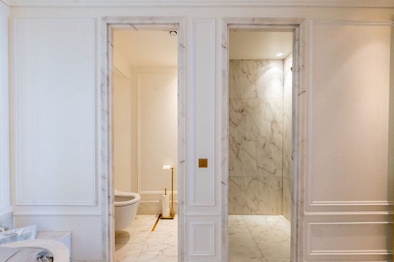 Par108 - Apartamento de luxo com 2 quartos em suíte.