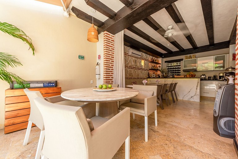 Car028 - Luxury House in Cartagena de Indias