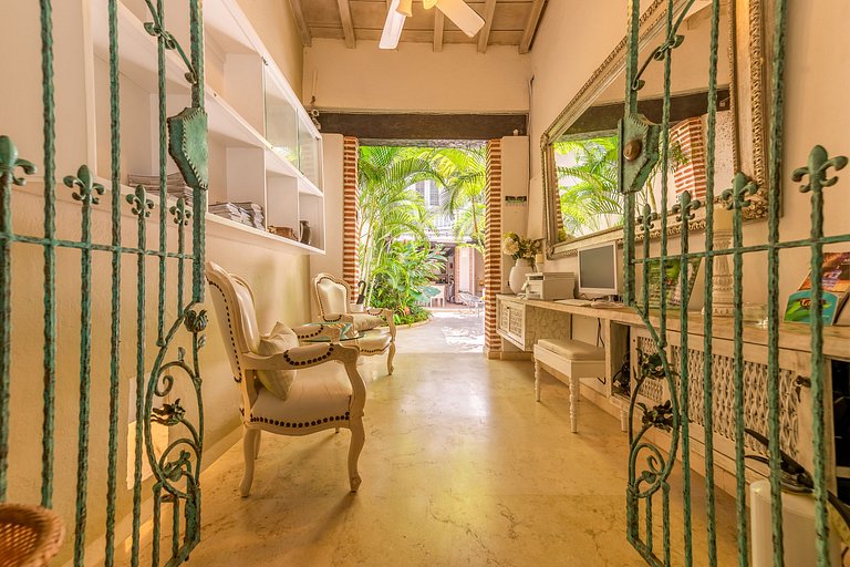 Car028 - Casa colonial luxuosa em Cartagena de Indias