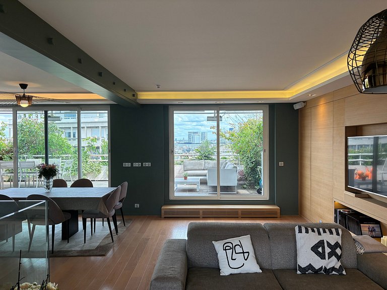 Par228 - 4 bedroom penthouse in Muette