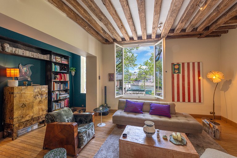 Par164 - Charming apartment on the Seine River
